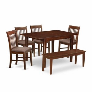Small Dining Set - Tables, Chairs & Bench - Old World Charm - Kitchen Dinette Furniture - 1 of 4