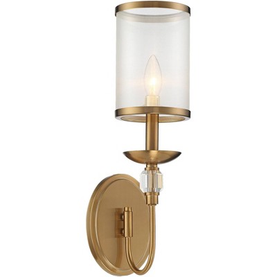 Stiffel Cavelli 17 1/2" High Warm Gold Finish Luxe Wall Sconce