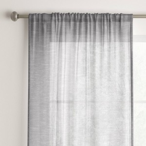 2pk Light Filtering Window Curtain Panels - Room Essentials™ - 1 of 3