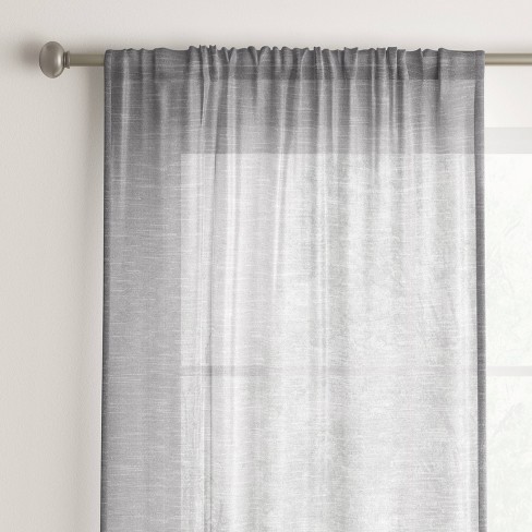 2pk 42 X63 Light Filtering Window Curtain Panels Gray Room Essentials Target