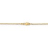 Black Bow Jewelry 1.4mm, 14k Yellow Gold, Diamond Cut Solid Cable Chain Necklace - 3 of 4