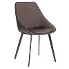 Set of 2 Marche Contemporary Two-Tone Chair - LumiSource - image 3 of 4
