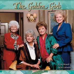 Trends International 2026 Golden Girls 12"x12" Wall Calendar - 1 of 4