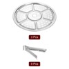 Unique Bargains Stainless Steel Heat Resistant Rust Resistant Steamer Rack with Stand - 3 of 4