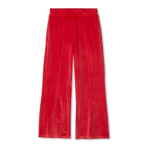 Lands' End Kids Wide Leg Velour Pants - 1 of 3