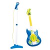 Contixo TG4 Kids Musical Guitar and Microphone Set, Electric Guitar Starter Kit with Adjustable Height Mic Stand Karaoke Toy Gift For Girls, Boys - 2 of 4