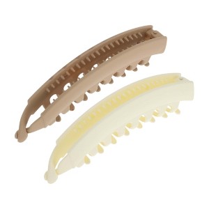 Unique Bargains Women's Fashion Banana Hair Clips 2Pcs - 1 of 4