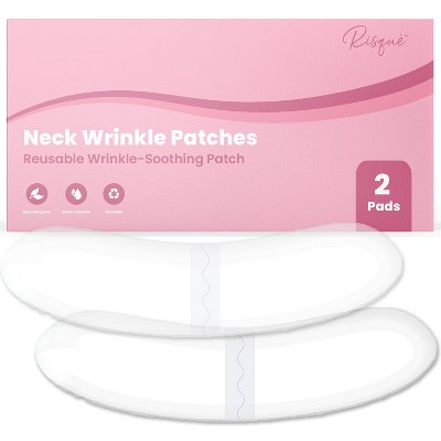 Risque Chest, Neck, Forehead & Smile Line Wrinkle Pads for Wrinkle Reduction & Anti-Aging, Wrinkle Pads for Women, Mask for Tightening & Firming