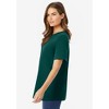 Woman Within Plus Size Perfect Short-Sleeve Crewneck Tee - 4 of 4