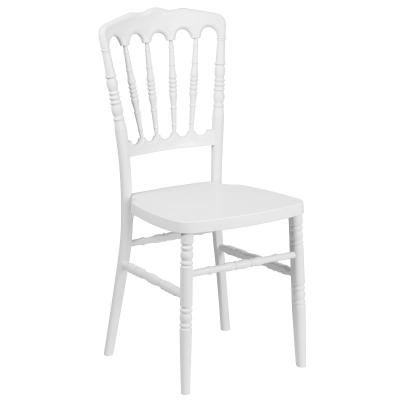 Flash Furniture HERCULES Series Resin Stacking Napoleon Chair, 1 of 12