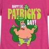 Girls' - SpongeBob Squarepants - Happy St. Patricks Day Fitted Short Sleeve Graphic T-Shirt - 2 of 4