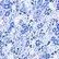 blue floral