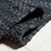 Vintage Leather W/ Fringes VTL501 Flat Weave Indoor Rugs - Safavieh - 4 of 4