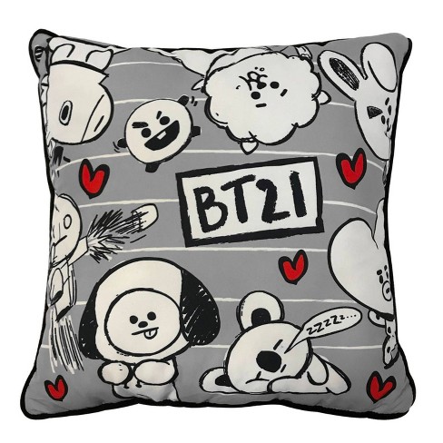  BT21  Line Friends Doodle Throw Target