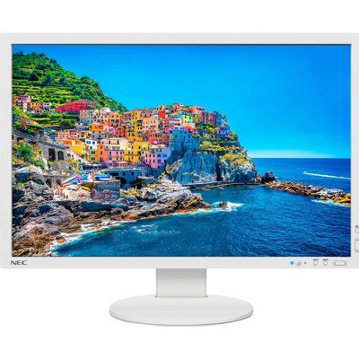 NEC Display PA243W 24.1" WUXGA WLED LCD Monitor - 16:10 - White - 1920 x 1200 - 1.07 Billion Colors - 350 Nit - 8 ms - DVI - HDMI - VGA - DisplayPort