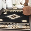 Hauteloom Buckhaven Brown Aztec Carpet - 4 of 4