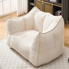 Soft Bean Bag Chair With High Resilience Foam Core,Bean Bag Chair For Adults,Lazy Sofa,Single Sofa,Bean Bag Chair Sofa-Cuddlewood - 2 of 4