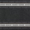 Design Imports Dobby Striped Fringe Ribbed Table Runner - 3 of 4