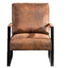 CAVINAS Mid Century Modern Accent Chair with Durable Square Metal Frame Armchair Comfy Chair for Living Room - 4 of 4