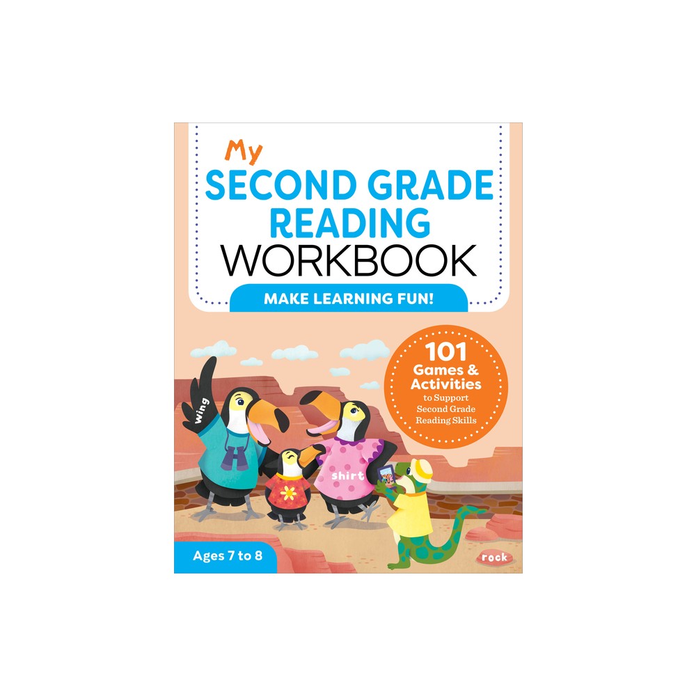 My Second Grade Reading Workbook - (My Workbook) by Molly Stahl (Paperback)