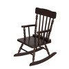Gift Mark Children's Colonial Rocking Chair - Espresso - 3 of 4