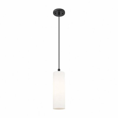 Crown Point - 1 Light Cord Pendant In Industrial Style-13.25 Inches Tall and 3.88 Inches Wide