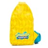 Nickelodeon Vegan Leather Crossbody Sling Bag with Adjustable Straps, SpongeBob SquarePants and Friends Pose Applique, Yellow - 2 of 4
