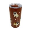 E & S Imports 7.0 Inch Pug Serengeti Tumbler Hot Or Cold Beverages Tumblers - 2 of 3