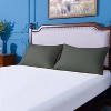 Brushed Microfiber Pillowcases, Super Soft Pillowcases with Envelope Closure - NTBAY - image 2 of 4