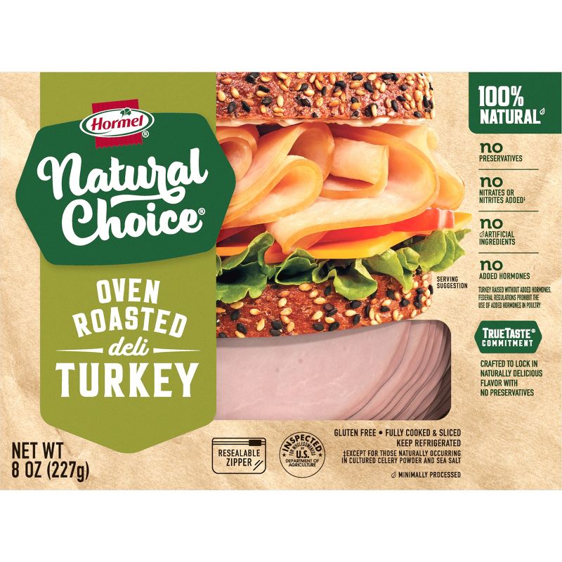 Hormel Natural Choice Sliced Oven Roasted Deli Turkey - 8oz, 5 of 10