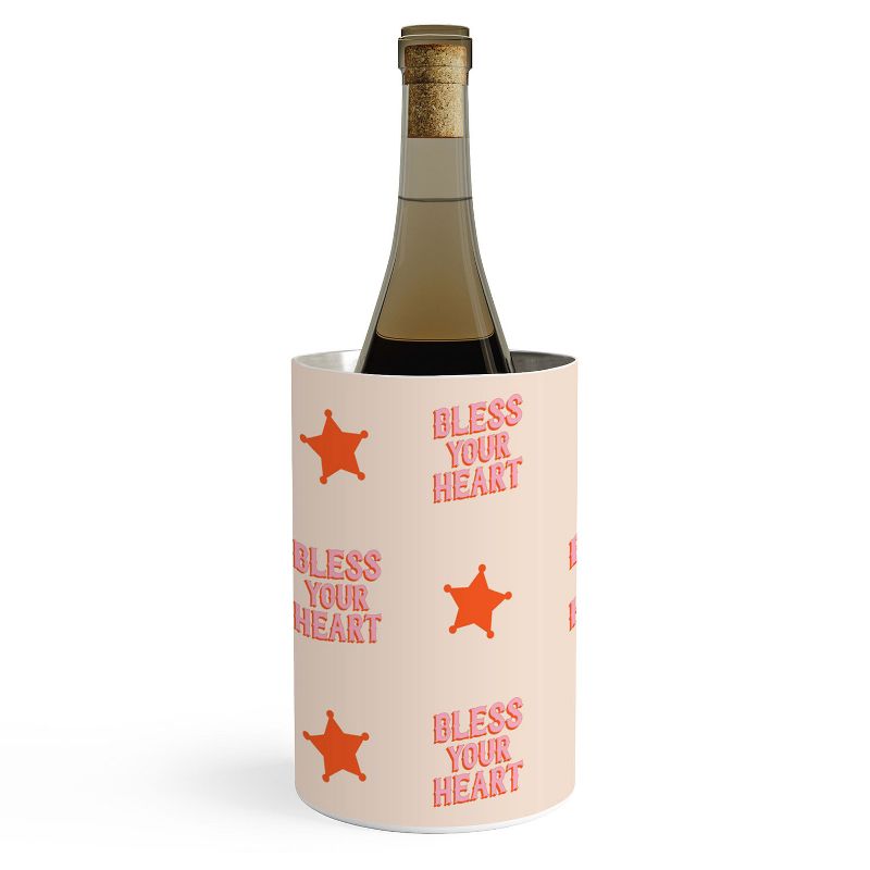 retrografika Southern Snark Bless your heart Wine Chiller - Deny Designs, 1 of 3