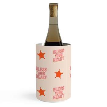 retrografika Southern Snark Bless your heart Wine Chiller - Deny Designs