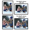 Americanflat 22x28 Poster Frame with Polished Plexiglass - Use as 18x24 Frame with Mat or 22x28 Frame Without Mat - Streamline Collection - Black - 4 of 4