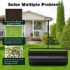 WELLFOR Metal Tow Lawn Roller Yard Multitool Black - 3 of 4