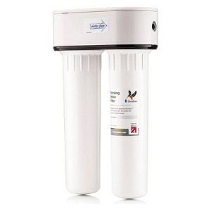 Doulton Duo Under Sink Filter System, 3/8 Push Fit, 10" UltraCarb Short Thread Element BSP Mount 9501 with Fluoride Reduction Treatment Cartridge 9B04 - 1 of 2