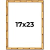 PosterPalooza | 17x23 Bamboo Picture Frame, UV Acrylic, 4 Finishes - Brown, Black, Gold, and Natural - 2 of 4