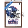 Trends International NFL New York Giants - Drip Helmet 20 Framed Wall Poster Prints - 3 of 4