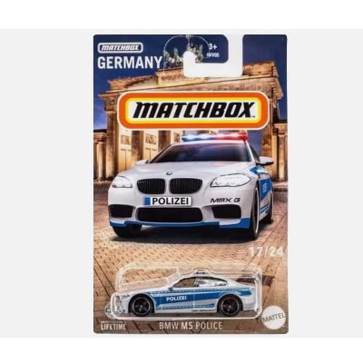 MATCHBOX BMW M5 POLICE GERMANY SERIES 2024