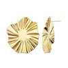 Adornia Tarnish Resistant 18k Gold Plated Burst Stud Earrings - 4 of 4