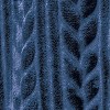 Collections Etc Cozy Textured Zip Front Robe - 4 of 4