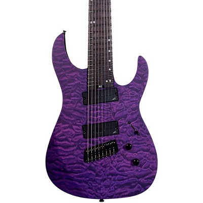 Legator Ninja 8 String Multi-Scale Super Shred Series Quilted Maple Electric Guitar