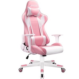 LACOO Racing Style Lumbar Support & Adjustable Swivel Gaming Chair - 1 of 4