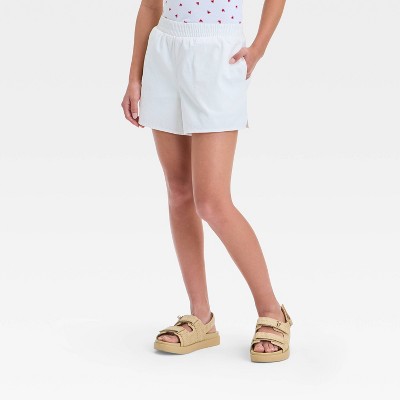 Girls' Twill Boxer Shorts - art class™