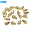 Unique Bargains Glass Craft Embellishments Flat Back Four Claws Teardrop Gems 20 Pcs - 3 of 4