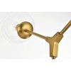 Elegant Lighting Cavoli 9 - Light Chandelier in  Brass - 4 of 4