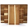 MegaChef 3 Piece 7 Inch, 10 Inch, and 17 Inch Acacia Wood Cutting Board Set with Juice Grooves - 3 of 4