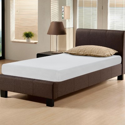 Twin 6-Inch White Gel Memory Foam Eurotop Mattress