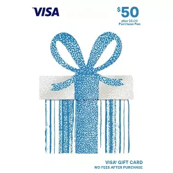 Visa Gift Card - $50 + $5 Fee