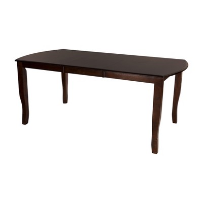 NicBex Dining Table 60" Transitional Rectangular Dark Cherry Finish Wooden Dining Table with 4 Drawers for Kitchen