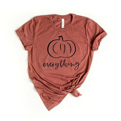 Simply Sage Market Women's Pumpkin Everything Short Sleeve Graphic Tee